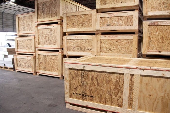 Lektron Branding Solutions ships large orders in custom, secure crates that include every item required for your exterior LED installation