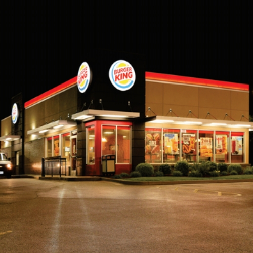 Night Time Burger King Lightband
