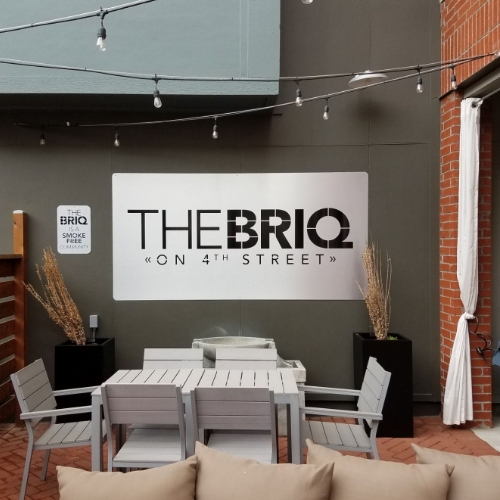 The Briq Sign