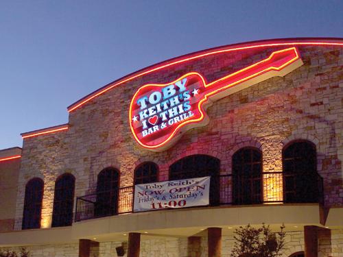 Toby Keith Restaurant • Red Leon® LED