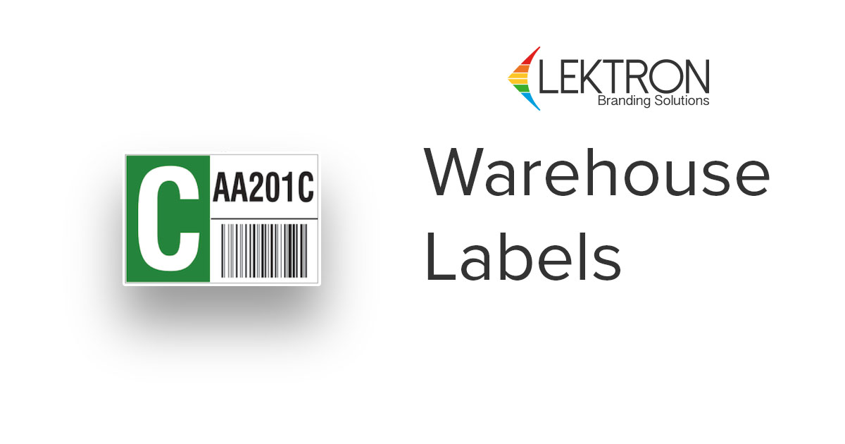 Custom Warehouse Labels - Aisle, Rack, and Floor Labels